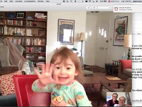 Screen Shot 2017-02-28 at 1.45.27 PM  Val is so excited to see us (well, to see Titine)!
